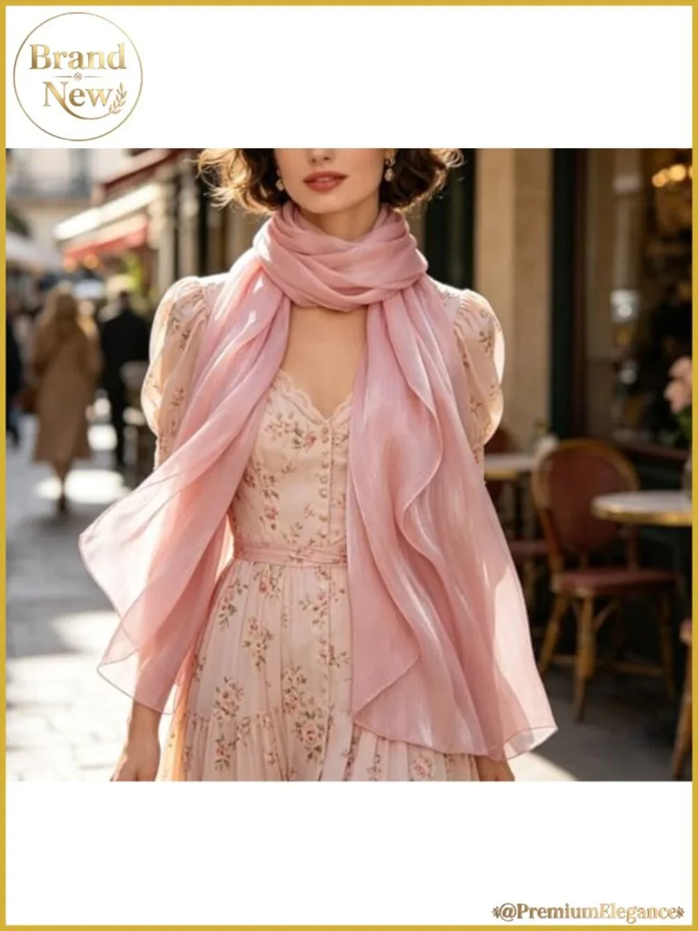 Womens Chiffon Long Scarf Lightweight Shawl Wrap Headscarf